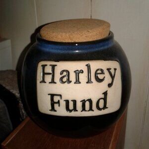 "Harley Fund" Pottery Jar